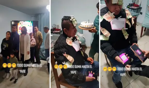Familia se olvida de llevar regalo para el cumpleañero y le yapean antes de terminar la fiesta