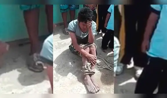 Piura: Vecinos de Talara Alta estuvieron a punto de matar a presunto ladrón