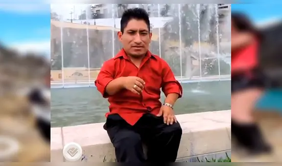Hombre de baja estatura realiza Videoclip de música vernacular y causa furor en redes [VIDEO]
