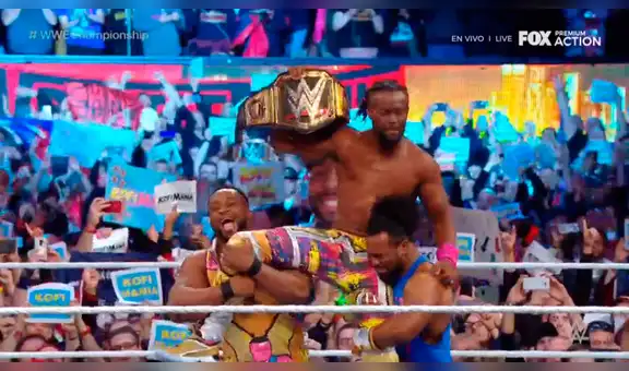 Kofi Kingston derrotó a Daniel Bryan y es nuevo campeón WWE en Wrestlemania 35