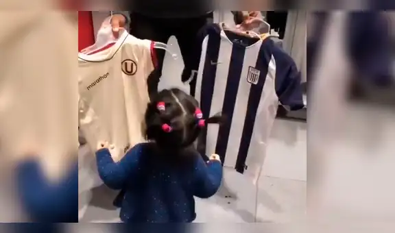 Facebook: niña sorprende a sus padres al elegir esta camiseta entre Alianza y la 'U' [VIDEO]