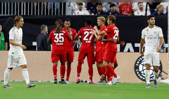 Bayern Múnich se impuso al Real Madrid por 3-1 en el debut de Hazard y Kubo [Resumen]