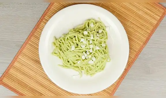 Para hipertensos: ¿Cómo preparar tallarines verdes en salsa palta?