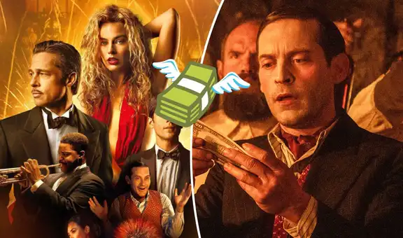 “Babylon”, el regreso de Tobey Maguire fracasa en taquilla: ni Brad Pitt ni Margot Robbie la salvan