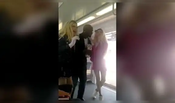 Jóvenes entran a tren y sorprenden a pasajeros con baile de ‘¿Y dónde están las rubias?’ [VIDEO]