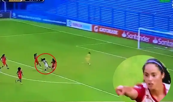 Canales anotó por Universitario en último partido de la Libertadores Femenina
