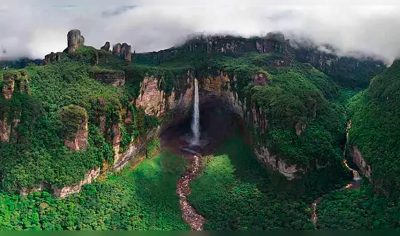 Google Maps: así luce la verdadera cascada que inspiró la película Up [FOTOS]