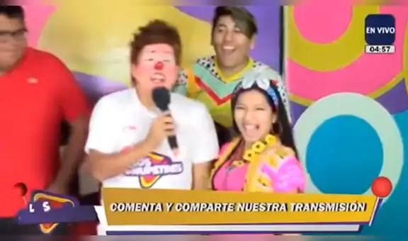 Facebook viral: payaso 'Chupetín Trujillo' es 'troleado' por gracioso 'blooper' durante programa televisivo [VIDEO]