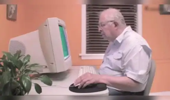 YouTube: Anciano elimina ícono de 'Mi PC' y se lleva gran sorpresa [VIDEO]