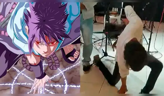 Fanáticos de Naruto realizan insólita competencia de ’jutsus’ [VIDEO]