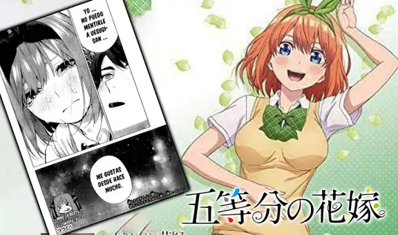 Go-Toubun no Hanayome Manga 114: ¡Los verdaderos sentimientos de Uesugi y Yotsuba! 