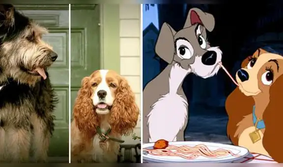 Disney: La dama y el vagabundo presenta adelanto recreando icónica escena de cinta original [VIDEO]