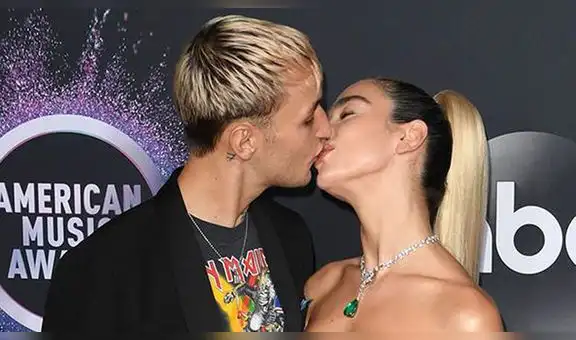 American Music Awards 2019: Dua Lipa y Anwar Hadid se besan en la alfombra roja