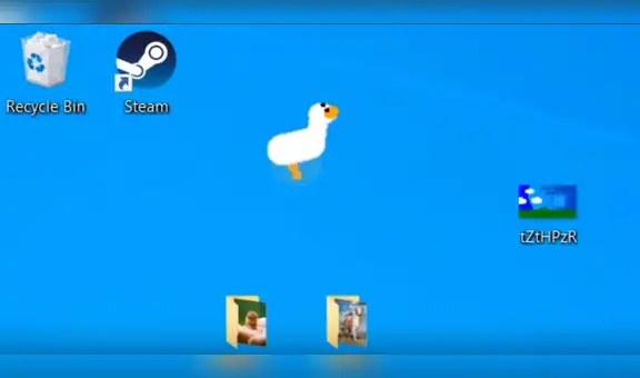 ‘Desktop Goose’: la app cuyo único objetivo de este ganso virtual es crear caos en tu escritorio de PC