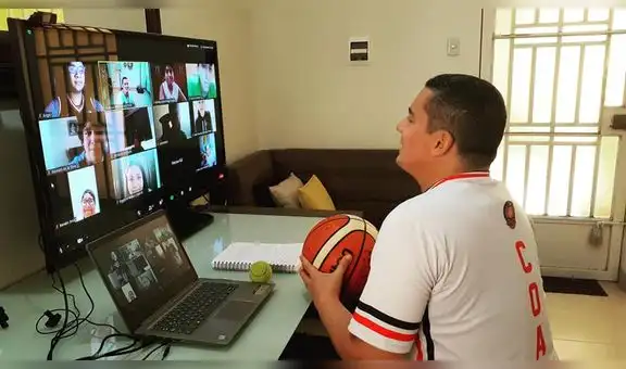 Chiclayo: técnicos deportivos se reinventan y realizan clases virtuales de fútbol, básquet y vóley