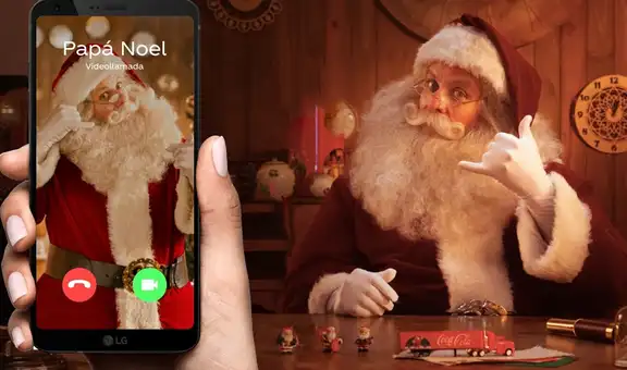¿Cómo hacer una videollamada con Papá Noel para sorprender a los más pequeños en Navidad?