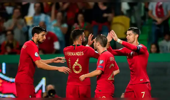 Portugal goleó 3-0 a Luxemburgo en partido por las eliminatorias a la Euro 2020 