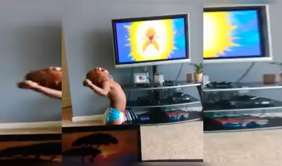 Facebook Viral: Su hijo veía episodio de Dragon Ball Z y tiene increíble reacción [VIDEO]