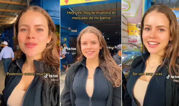 Joven lleva a su novia suiza al mercado de Ventanilla y ella queda en shock con los precios