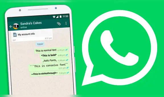 WhatsApp: cambia la letra de tus conversaciones en Android o iPhone con este truco secreto [FOTOS]