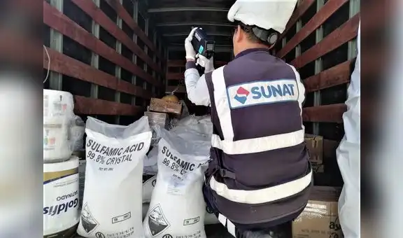 Sunat: Desde el 1 de enero se eleva a 41 los insumos químicos fiscalizados