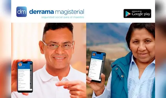 Derrama Magisterial lanza aplicativo móvil para atender a sus afiliados