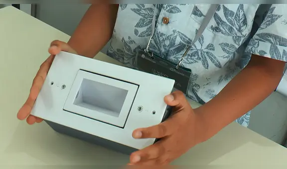 Niño de 10 años destacó con su invento “Tomacorriente habilitado” en la ‘Expo Patenta 2019’ [VIDEO]