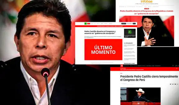 Pedro Castillo disuelve el Congreso de La República: así informa la prensa internacional 