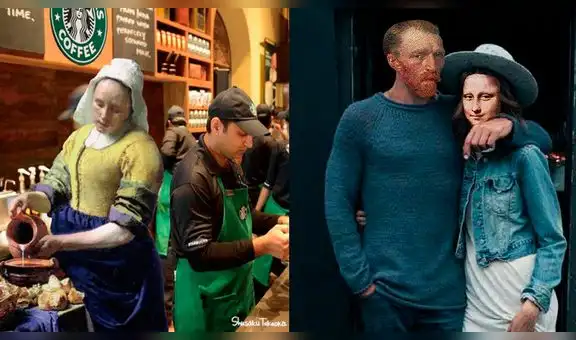 Instagram: Personajes de la pintura clásica en un mundo real es lo más "freak" que verás hoy