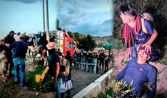 Policía intervino caravana del Vraem y termina en enfrentamientos