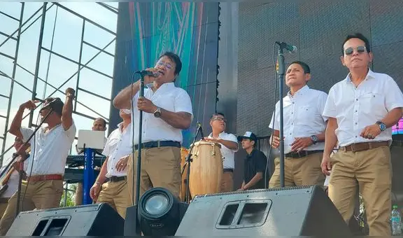 Walther Lozada y Orquesta debutó en concierto gratuito realizado en Piura