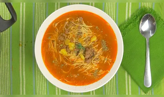 Receta de Sopa a la minuta [VIDEO]