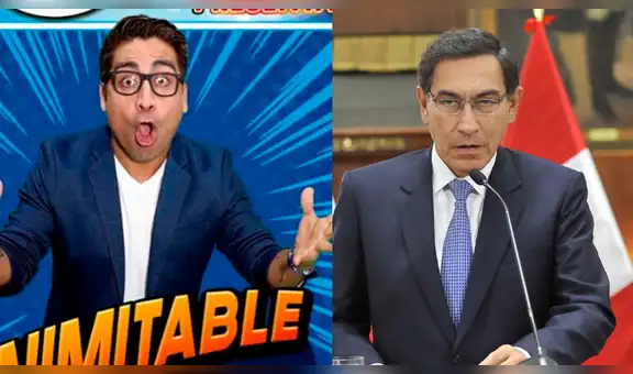 Cómico imita a Martín Vizcarra y realiza su propia versión del cierre del Congreso [VIDEO]