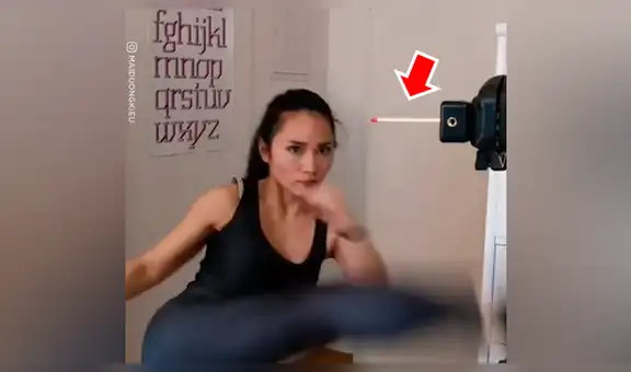 Facebook viral: chica asiática prende fósforo con solo una patada y su destreza asombra al mundo [VIDEO] 