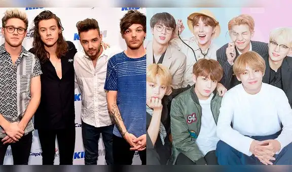 BTS y One Direction  pelean por ser “El grupo de chicos de la década