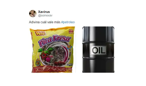Usuarios de las redes sociales crean memes sobre caída histórica del petróleo en Estados Unidos [FOTOS]