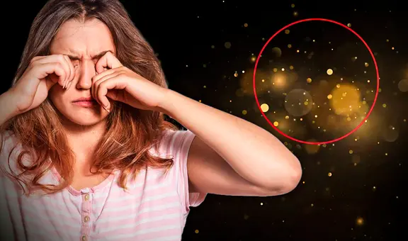 ¿Por qué ves destellos de luz cuando te frotas los ojos? Esto dice la ciencia