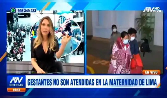 Juliana Oxenford sobre Maternidad de Lima: “Es un maltrato a las mujeres peruanas”