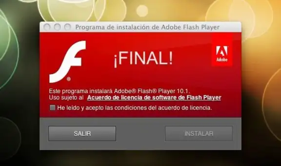 Adobe lanza la última actualización para Flash Player