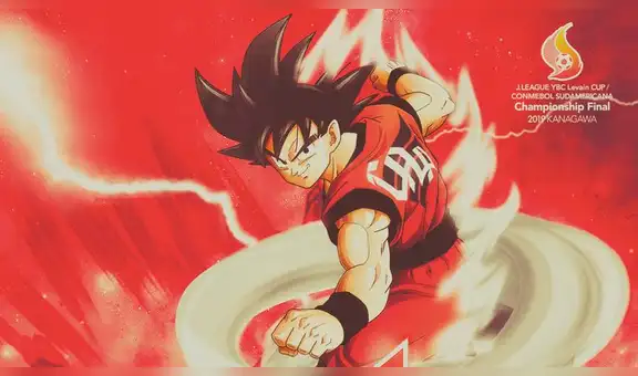 Campeón de la Copa Sudamericana rinde homenaje a Street Fighter y Dragon Ball [FOTOS]