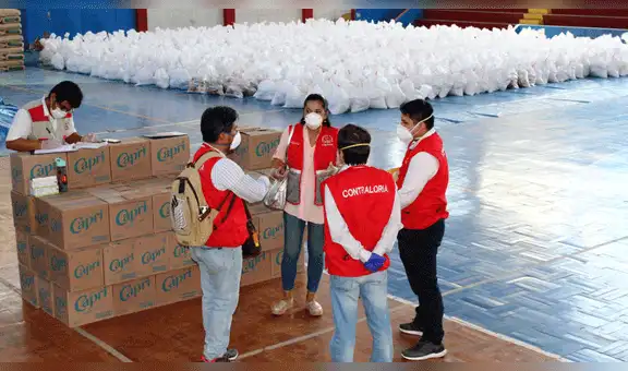 Coronavirus: Contraloría detectó que municipios no entregan canastas a familias pobres 