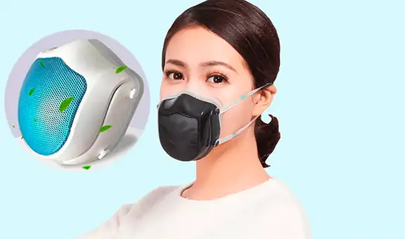 Xiaomi lanza mascarilla electrónica recargable por USB [VIDEO]