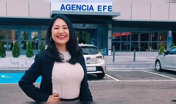 Rosario Victorio, la desinhibida reportera peruana que ahora trabaja en la agencia EFE 