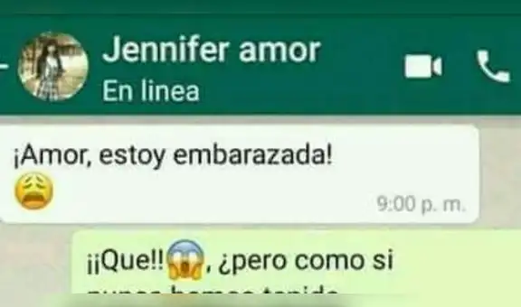 WhatsApp Viral: Se entera embarazo de su novia y el final es impensado [FOTO]