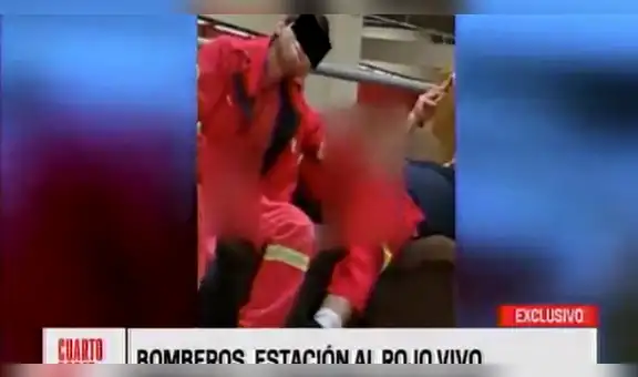 San Borja: polémica en compañía de bomberos por difusión de videos sexuales [VIDEO]