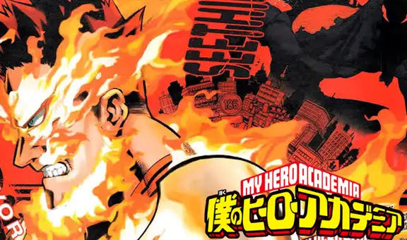 My Hero Academia Manga 251: Midoriya y Bakugo salvan al hijo de Endeavour