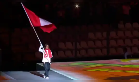 ¡Se paralizó el Nacional! Gladys Tejeda llevó la bandera peruana en la clausura de Lima 2019 [VIDEO]