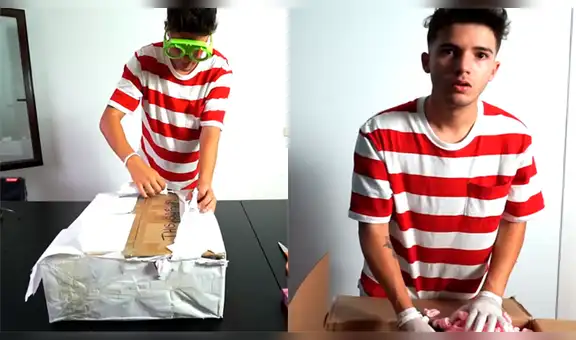 YouTube: Joven compra una caja misteriosa de la deep web y se encuentra con algo aterrador [VIDEO]