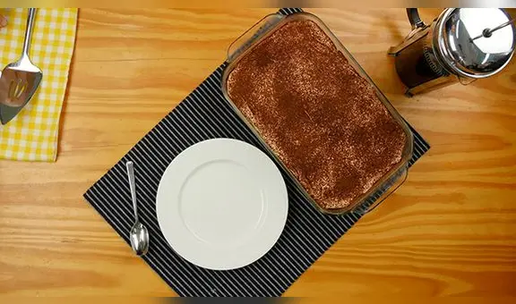 Aprende a preparar Tiramisu de café [Receta y Vídeo]
