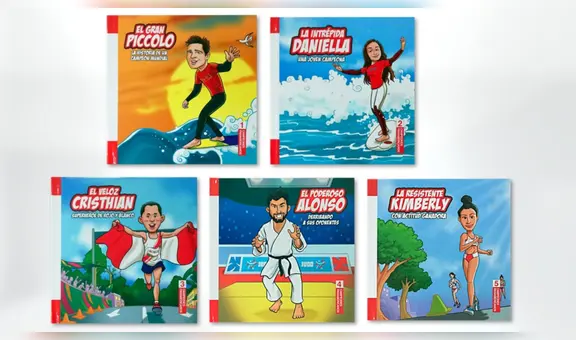 Campeones Panamericanos: la vida de nuestros deportistas en cuentos para niños